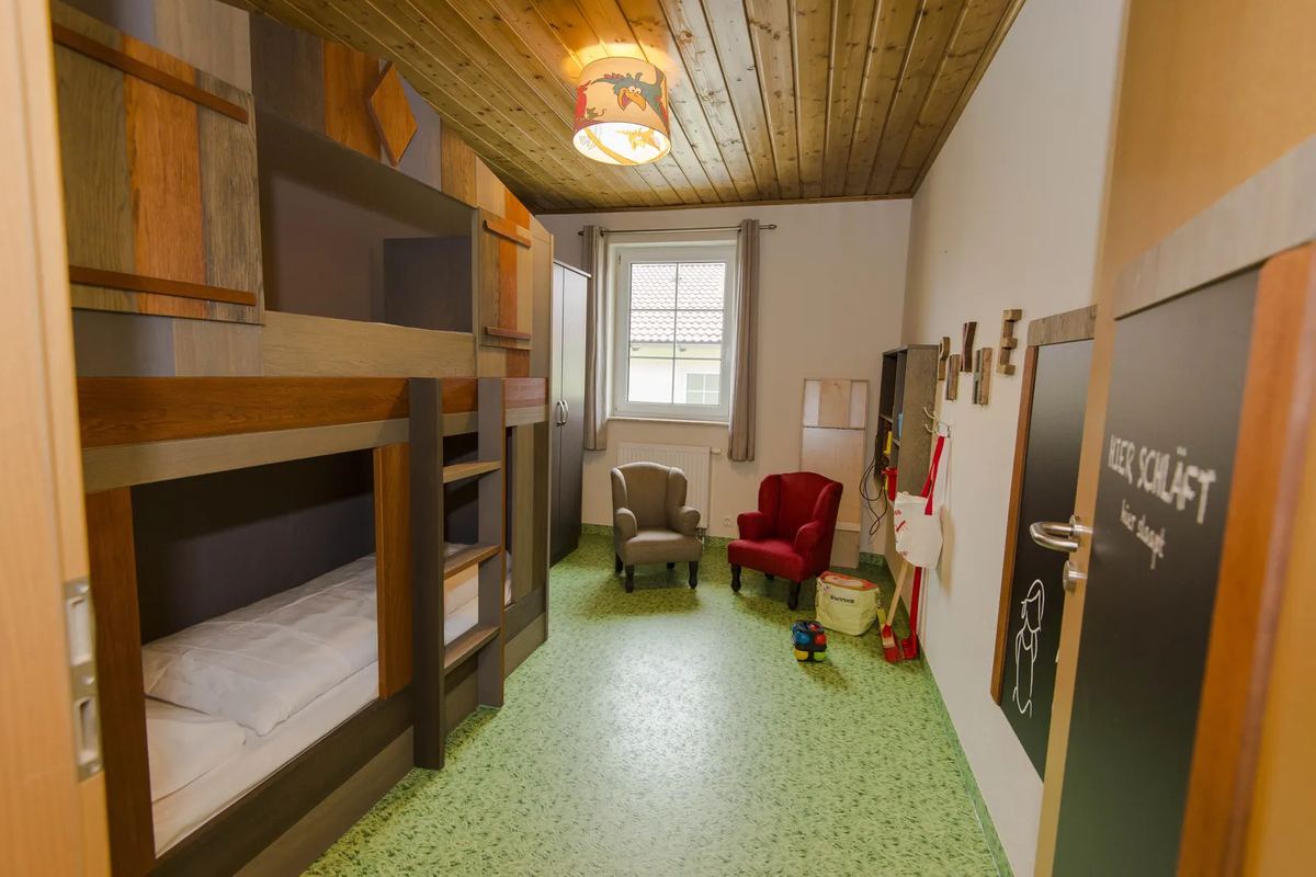 Kinderzimmer mit Etagenbett